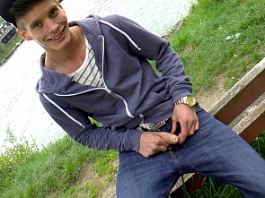 Caravan Boys 2015 - Public Handjob Part 1