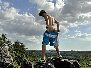Handjob adventure with Andre Lucas - Caravan Boys