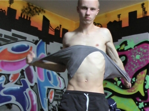 Exclusive - Handjob - flex, oil, cumshot