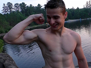 Outdoor - Posing and Flexing