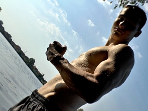 Photo shoot - Flexing