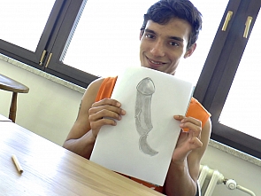 Cartoonist Miguel in our office - Part 1 of 2