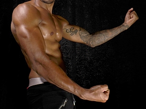 Flexing Muscles and Posing