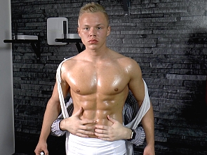 Part One - Flexing - Muscle Worship - Pissing