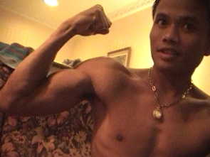 Angelo in Thailand - Flexing and Body Worship